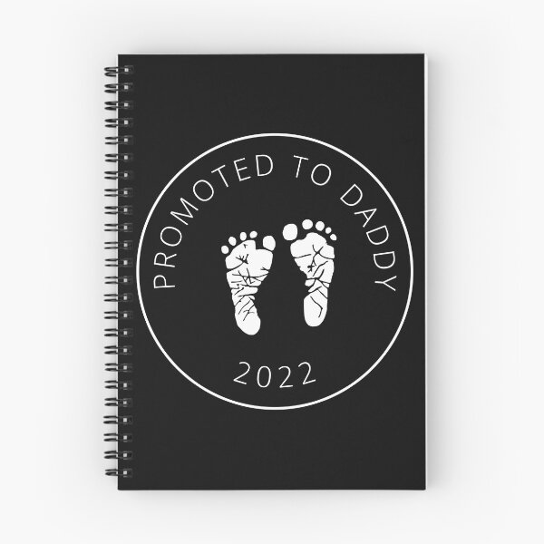 Item preview, Promoted to Daddy 2022-White Lettering  designed and sold by AlfaPandaAcres.