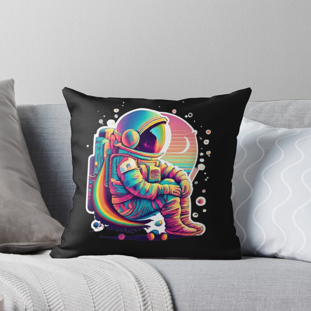 Item preview, Throw Pillow designed and sold by StickerStudio27.