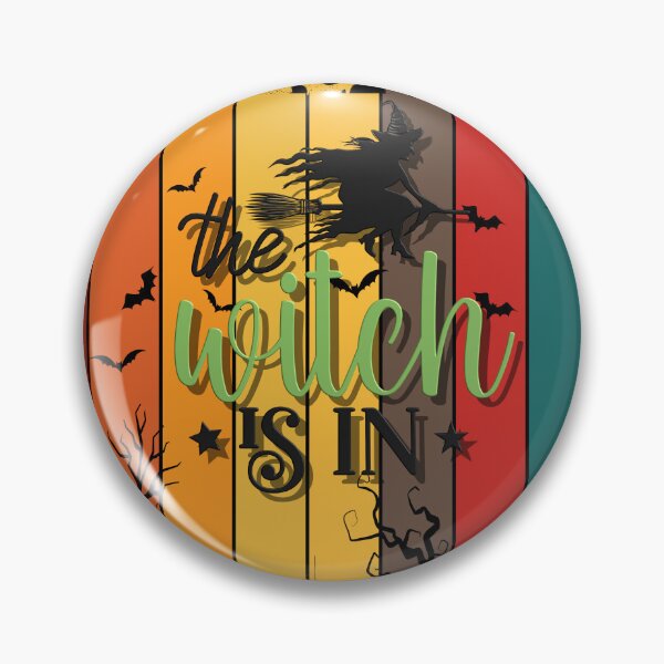 Item preview, Halloween, The Witch Is In, Colorful Sunset designed and sold by Sunmoonlove.