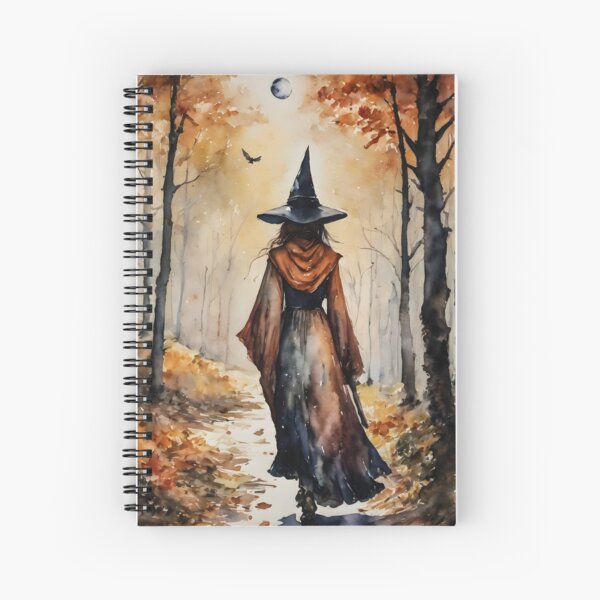Celestial Journal Diary Notebook Wicca Spell Book Pagan Wiccan Moon Stars  Magic Spells Wizard Witchy Witchcraft Witch Book 