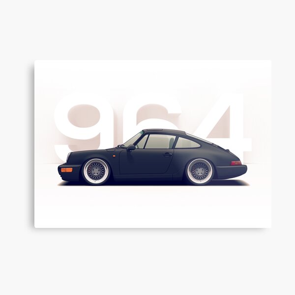 Porsche 964 Metal Print