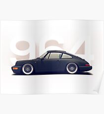 Porsche 964 Poster