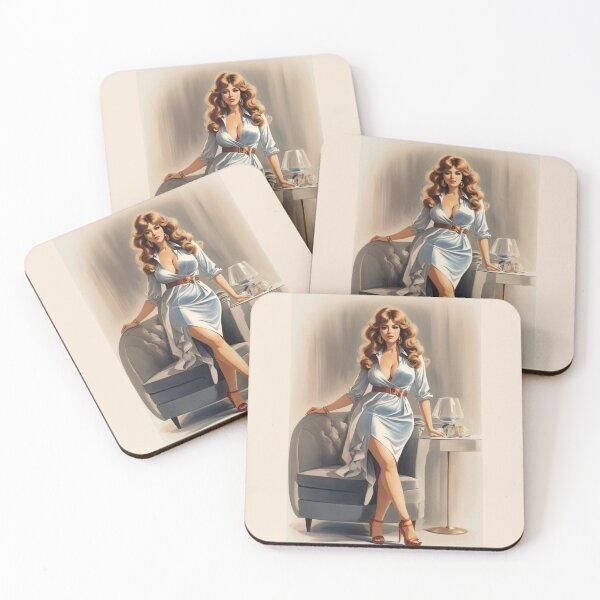 Item preview, 80s Glamour Shot: Recreate the look of a classic Retro vintage 1980s glamour shot, complete with soft focus, pastel colors, and dramatic poses. designed and sold by Ningodino.