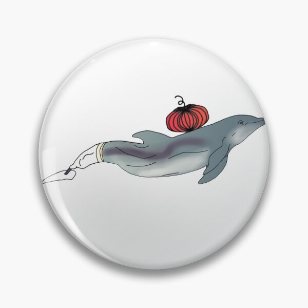 Item preview, The Inspiration Dolphin Fall/Halloween Edition designed and sold by Allysha Lazar.