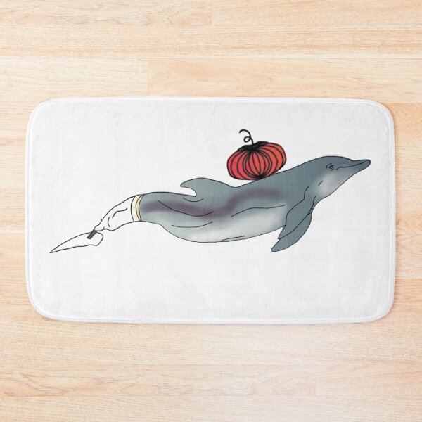 Item preview, The Inspiration Dolphin Fall/Halloween Edition designed and sold by Allysha Lazar.
