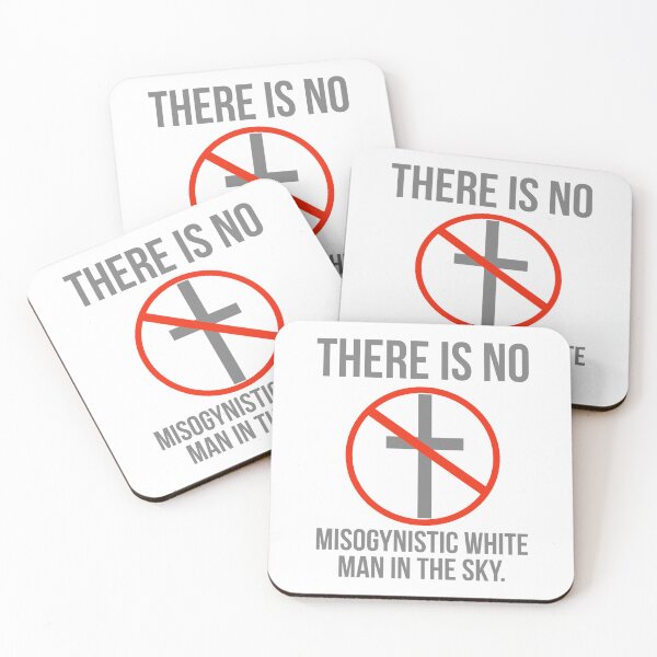 Item preview, There is no misogynistic white man in the sky. designed and sold by Rachel the Artist .