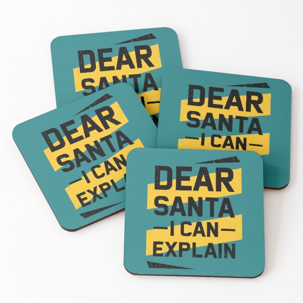 Item preview, Dear Santa I Can Explain designed and sold by pratirom.