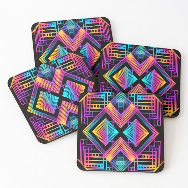 Item preview, Symphony of Colors: Abstract Symmetrical Design designed and sold by alaa-mously.