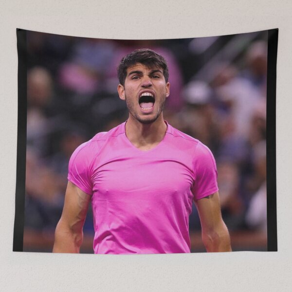 Item preview, Carlos Alcaraz on the field  designed and sold by doorzz.