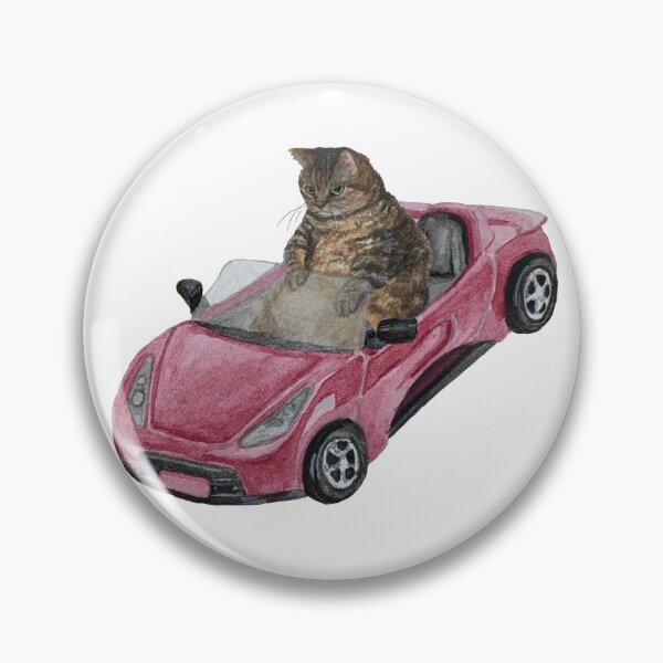 Item preview, Cat Driving designed and sold by kaitlynyaru.art.