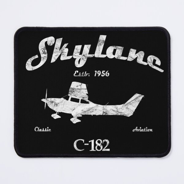 Item preview, 182 Skylane "Since 1956" Classic Aviation Airplane Pilot Vintage Design designed and sold by RealPilotDesign.