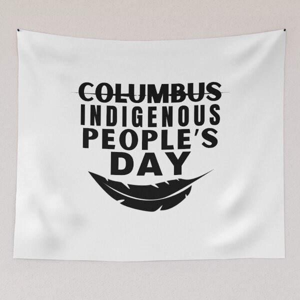 Item preview, Columbus indigenous people's day t-shirt designed and sold by relso.