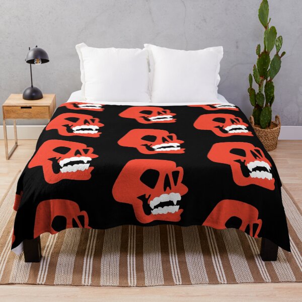 Item preview, Red Skull With Fangs designed and sold by Wes.