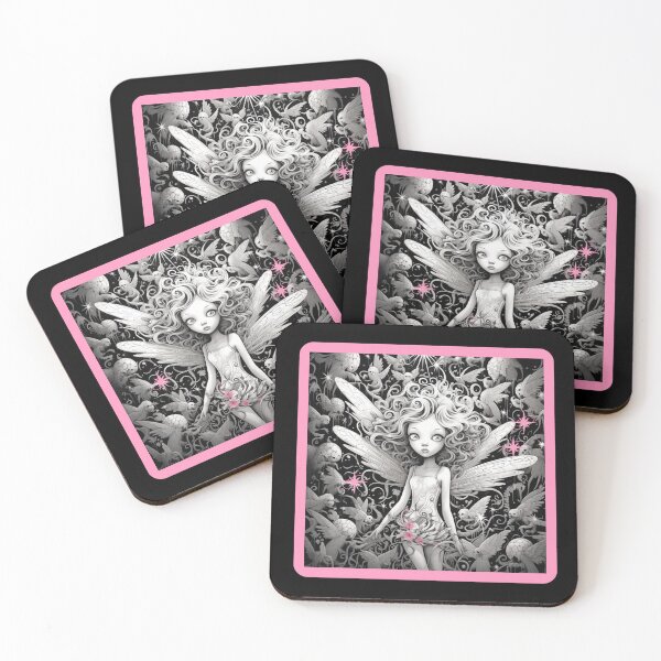 Item preview, Black and White Fair y- Pretty in Pink designed and sold by liana campbell.
