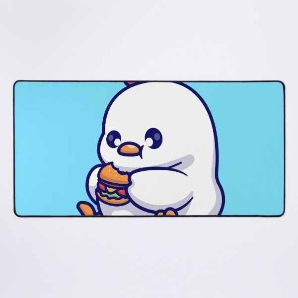 Item preview, The Quirky Chicken's Burger Adventure: A Delightful Bite designed and sold by hjian8219.