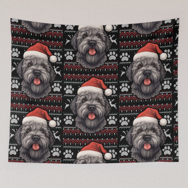 Item preview, Bouvier Des Flandres Ugly Sweater Christmas designed and sold by rafaeltto.