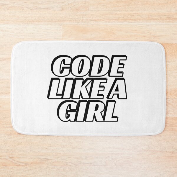 Item preview, Code Like A Girl - girls who code designed and sold by Inspirationmotivation.