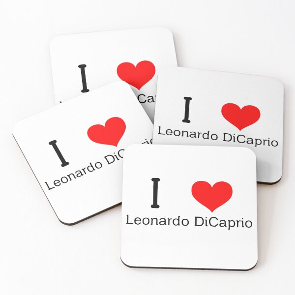 Item preview, I love Leonardo DiCaprio designed and sold by NoelNimmad.