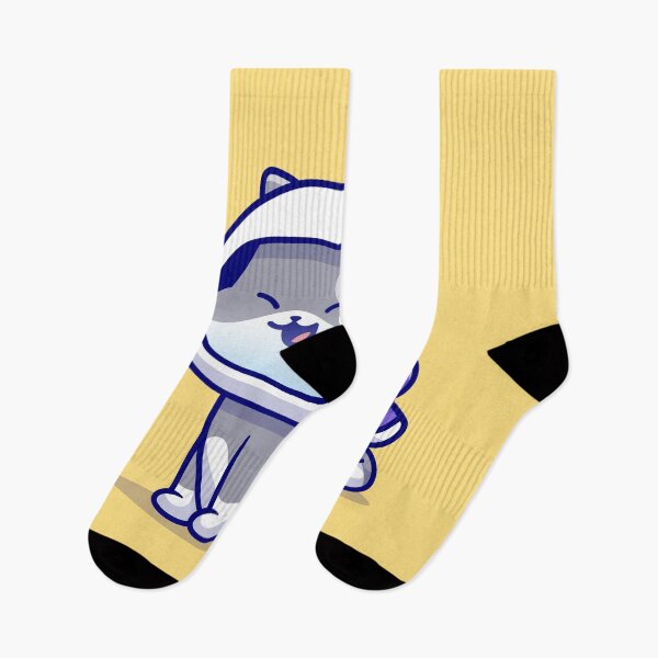 Item preview, Paws and Explore the Cosmos: Cute Cat Astronaut Cartoon" designed and sold by hjian8219.