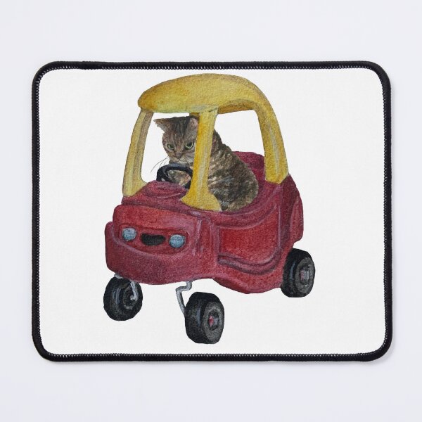 Item preview, Cat Driving designed and sold by paintedpalette3.