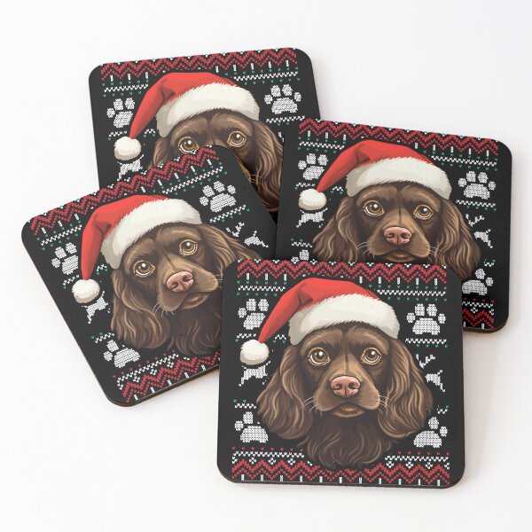 Item preview, Boykin Spaniel Ugly Sweater Christmas designed and sold by rafaeltto.