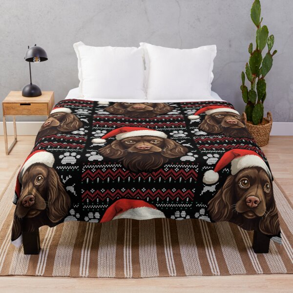 Item preview, Boykin Spaniel Ugly Sweater Christmas designed and sold by rafaeltto.