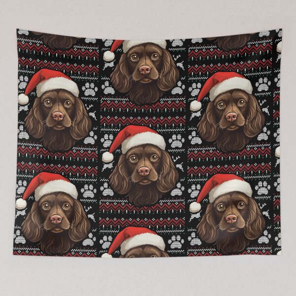 Item preview, Boykin Spaniel Ugly Sweater Christmas designed and sold by rafaeltto.