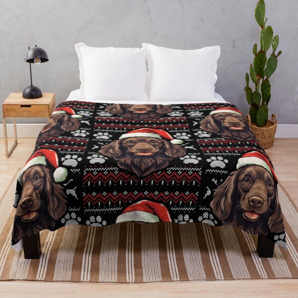 Item preview, Boykin Spaniel Ugly Sweater Christmas designed and sold by rafaeltto.