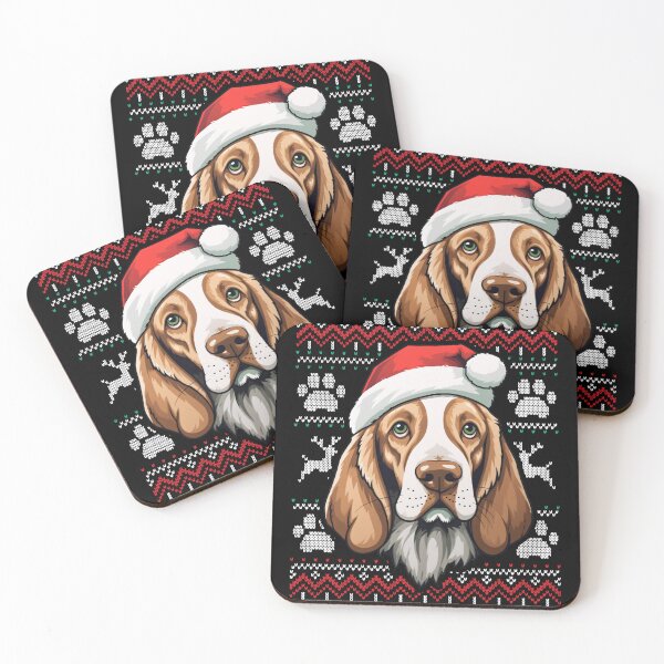 Item preview, Bracco Italiano Ugly Sweater Christmas designed and sold by rafaeltto.