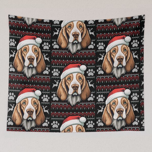 Item preview, Bracco Italiano Ugly Sweater Christmas designed and sold by rafaeltto.