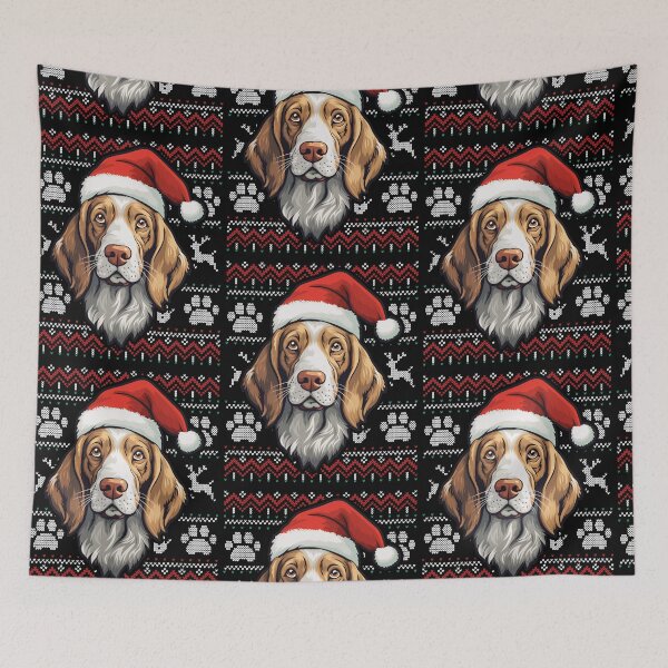 Item preview, Bracco Italiano Ugly Sweater Christmas designed and sold by rafaeltto.