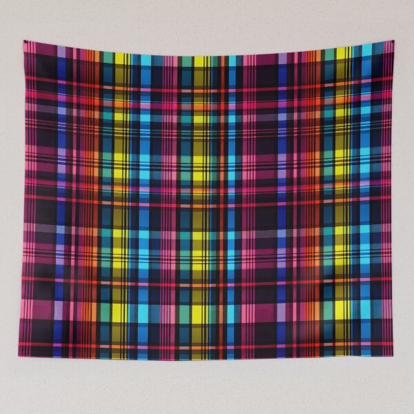 Item preview, Pixelated Plaid Paradise designed and sold by alaa-mously.