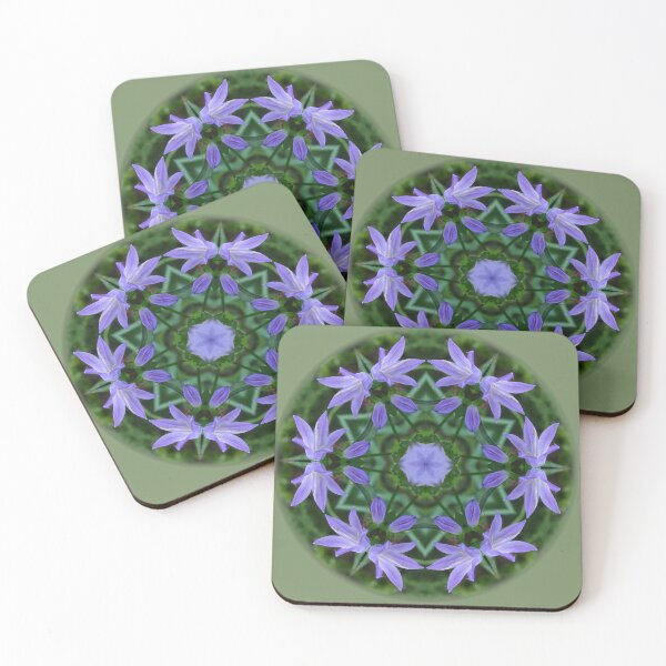 Item preview, Bluebell Nature Mandala designed and sold by ArtisticUplift.
