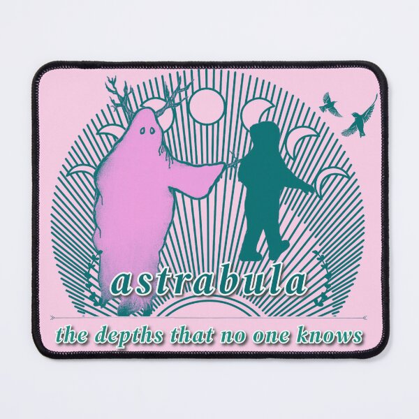 Item preview, the depths that no one knows - pink&teal designed and sold by meowllyjoy.