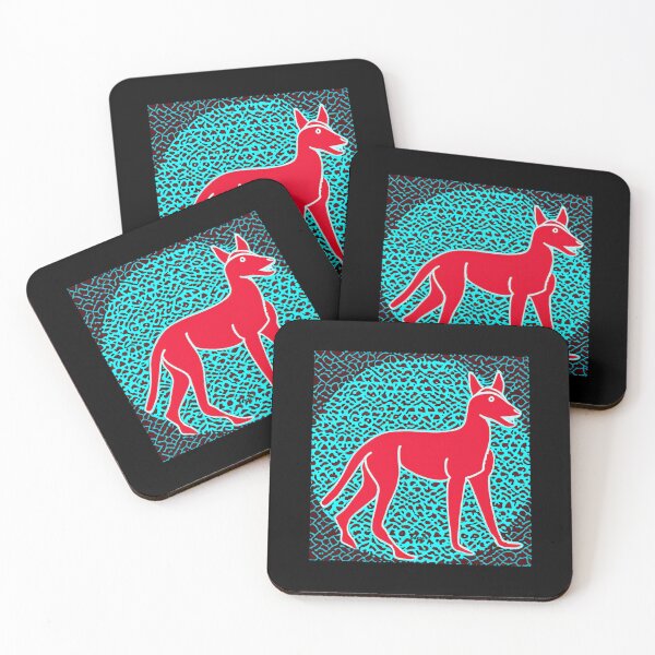 Item preview, Red Dingo in Pop Art Style by dePace' designed and sold by mrpropcake.