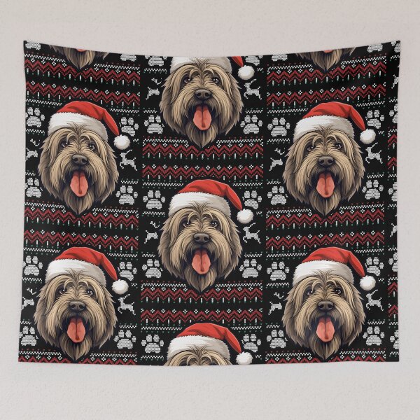 Item preview, Briard Ugly Sweater Christmas designed and sold by rafaeltto.