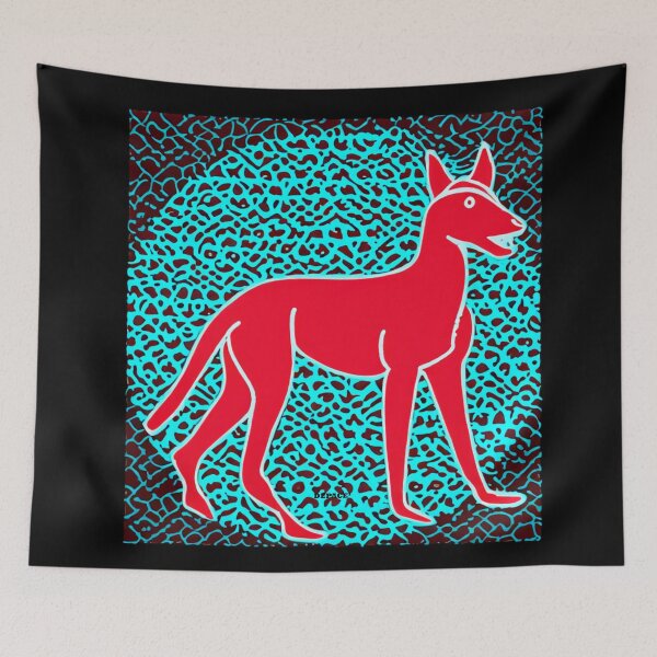 Item preview, Red Dingo in Pop Art Style by dePace' designed and sold by mrpropcake.