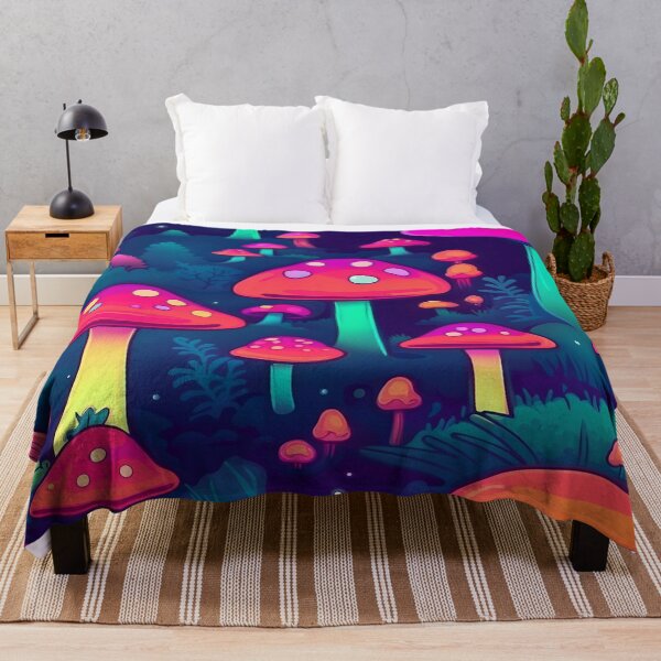 Item preview, Vibrant Shrooms: Enchanted Forest Dreams designed and sold by Feathers & Futhark.
