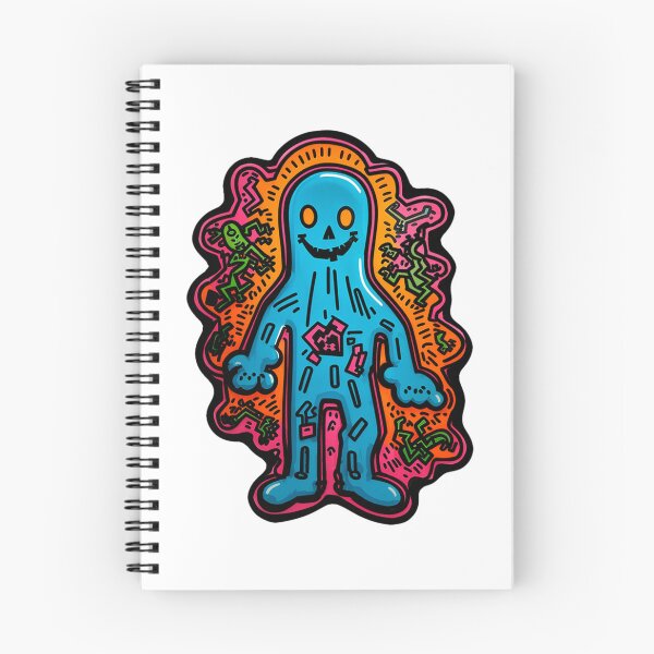 Item preview, Friendly Blue Ghost Sticker designed and sold by spikesNprints.