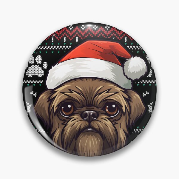 Artikelvorschau, Brussels Griffon Ugly Sweater Christmas entworfen und verkauft von rafaeltto.