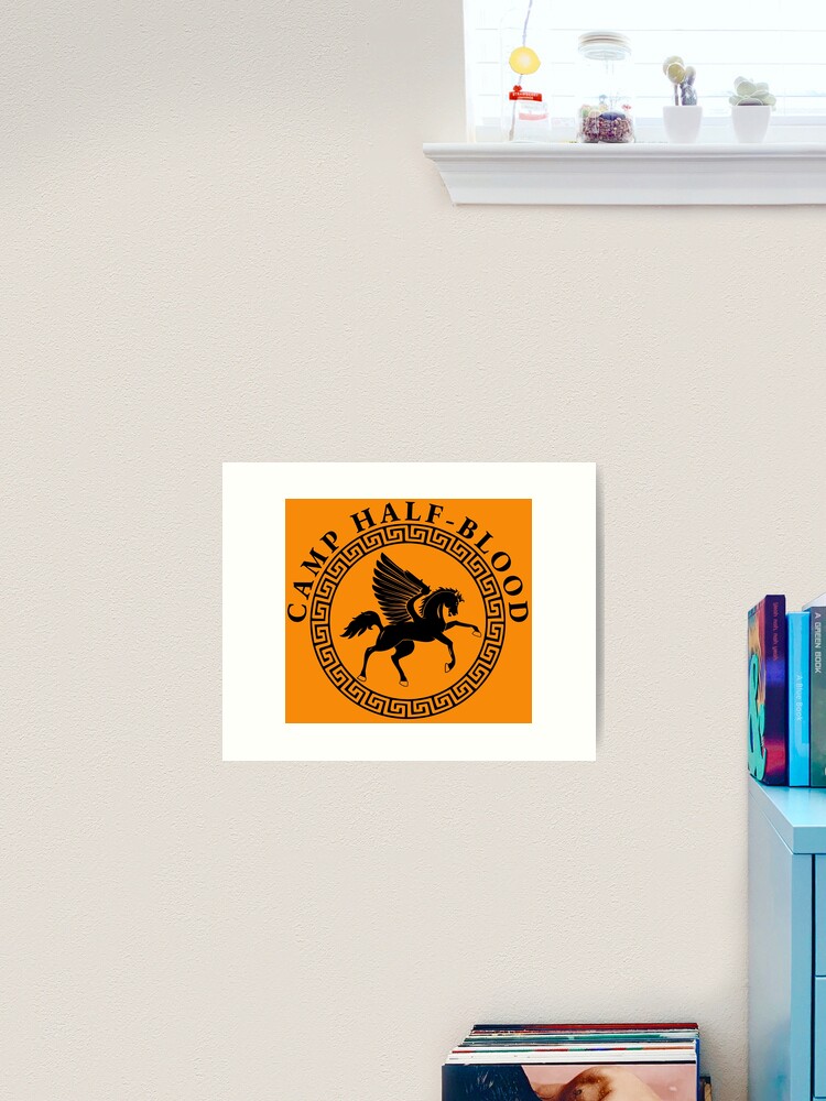 Camp half-blood series accurate orange color percy jackson and the  olympians Poster for Sale by abbyraechris08