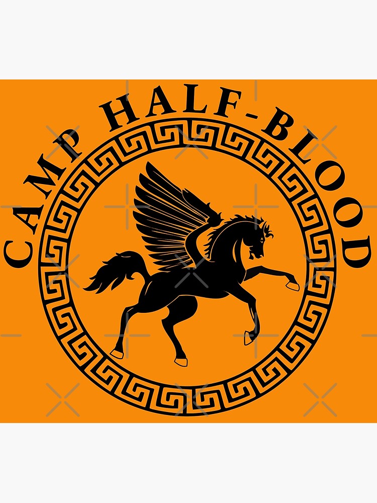 Percy Jackson Camp Half Blood Logo Trendy - Ink In Action