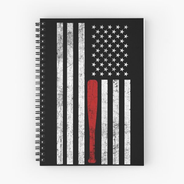 Item preview, USA Flag Themed Baseball Bat Fans T-Shirt - Gift for Baseball Players & Fans designed and sold by Klinta Lapsa.