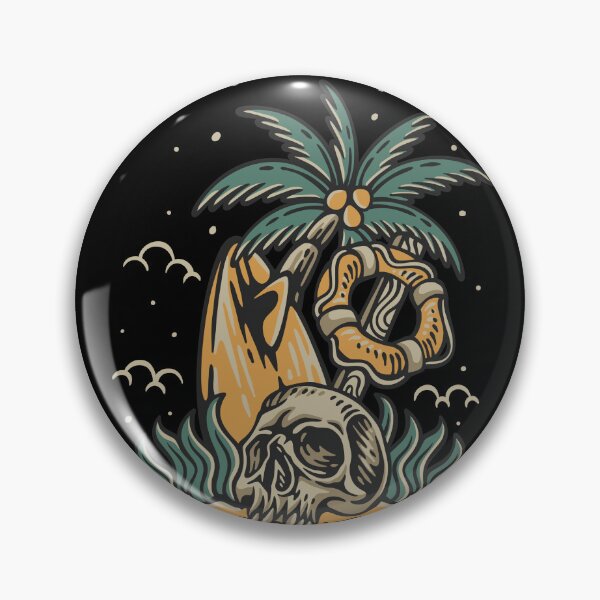 Item preview, Island skull designed and sold by DesignRebel138.