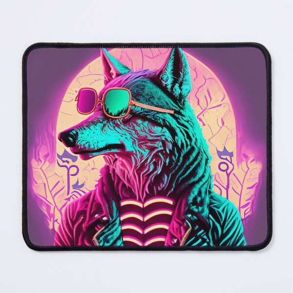 Item preview, Jack the Neon Wolf designed and sold by zexos.