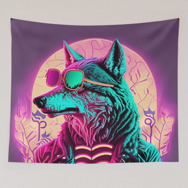 Item preview, Jack the Neon Wolf  designed and sold by zexos.