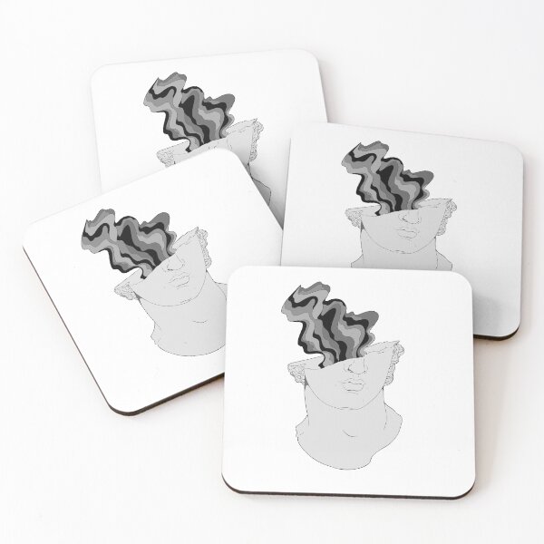 Item preview, Copia de Sculpture, face of a dreamy man with piercing designed and sold by Elifndz.
