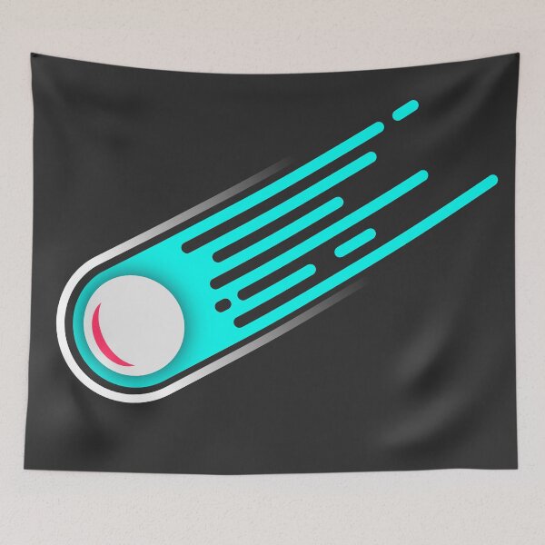 Item preview, Comet Design - Blue Trail designed and sold by And-She-Flew.