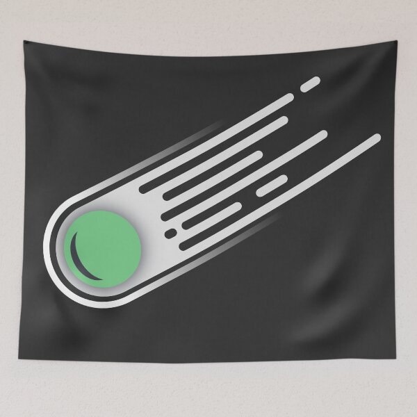 Item preview, Comet Design - White Trail designed and sold by And-She-Flew.