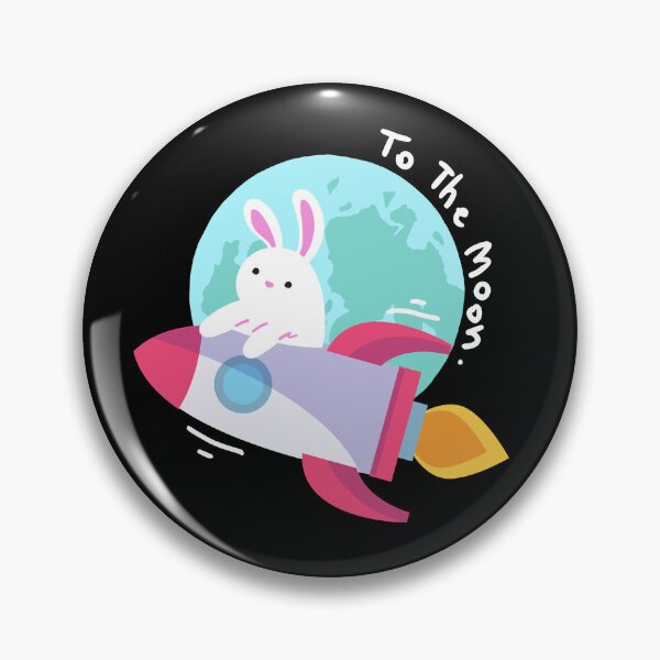 Item preview,  Rabbit Riding Rocket Go To The Moon Classic T-Shirt designed and sold by KITOBAEBOYZ.